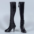 thumbnail image 3 of 1/6 de Tacón con Cremallera de Mujer '' de Acción Negro Yotijar Botas de figuras de acción, 3 of 6