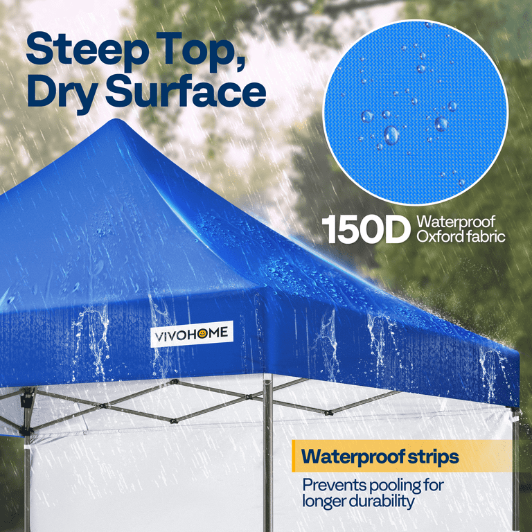 10x10 Canopy Walmart Event Tent 10x10 Canopy Walmart Party Tent HOTEEL 10x10 Pop Up Canopy Tent, Outdoor  Tent With Mesh Window