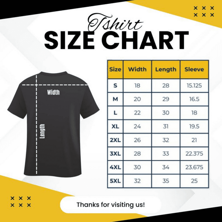 Guess men's t shirt size chart sale
