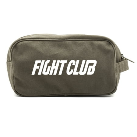 FIGHT CLUB Fighting Boxing Dual Two Compartment Travel Toiletry Dopp Kit (The Best Boxing Fights)