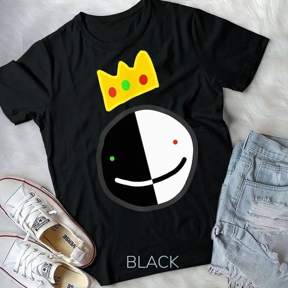 Hot Trending Tee With Crown Dream Smile - Dream Smp Team T-Shirt Unisex T-Shirt