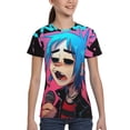 thumbnail image 5 of Gorillaz Youth T-Shirts Graphic Shirts Blouse For Teen Boys Girls Casual Short Sleeve Tee Tops X-Large, 5 of 6