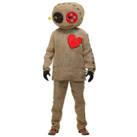 Adult Burlap Voodoo Doll Costume