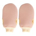thumbnail image 1 of Exfoliating Gloves 2Pcs Shower Mittens Glove-Shaped Light Pink Ideal For Bathing And Showering Suitable For All Skin Types, 1 of 4