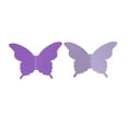 thumbnail image 6 of Efavormart 2 Pack | 9ft Purple 3D Paper Butterfly String Banners, Hanging Garland Party Streamers, 6 of 10