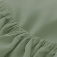 thumbnail image 5 of Luxury 4 Piece Twin XL Size 100% Egyptian Cotton 800 Thread Count Premium Hotel Quality Smooth & Soft Bedding Sheet Set Luxury Soft 24" Inch Deep Pocket - Sage Solid, 5 of 8