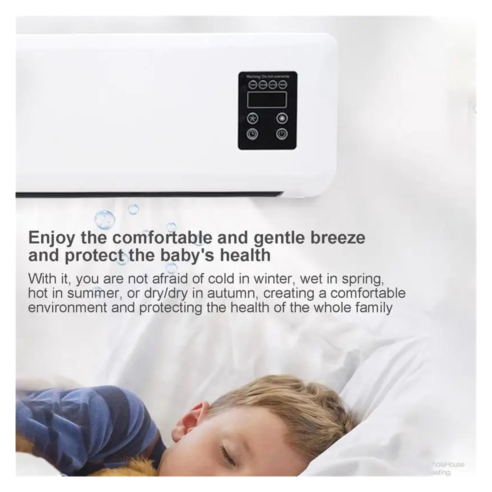 Portable Ductless Air Conditioner, Wall-Mounted Air Conditioner, and Rv Air Conditioner for Blowing and Heating