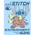 thumbnail image 2 of Men's Lilo & Stitch Armed and Ready Graphic Tee Light Blue 2X Large, 2 of 4