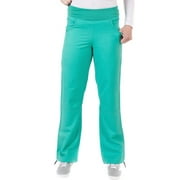 ergo by lifethreads women's yoga knit waistband scrub pant