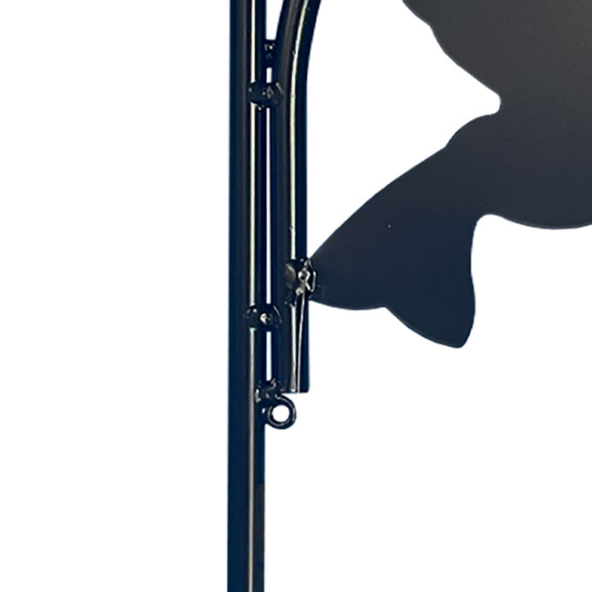 Gardman Black Steel 80 in. H Winged Bird Shepherd's Hook 1 pk