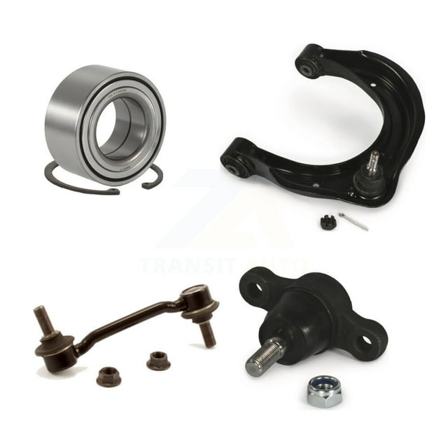 Transit Auto avant Gauche Roulement à Billes Suspension Inférieure Rotule Bras de Commande Supérieur avec et Balancement Barre Stabilisateur Kit de Liaison pour Voiture 2006-2010 Hyundai Sonata K77-101103