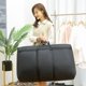 thumbnail image 5 of Bolsa de Almacenamiento de Tela Reforzada Extra Grande 100x58x28cm, Impermeable, Cremallera Resistente, Ventana de PVC Transparente, Negra o Gris, 1 Unidad, 5 of 6