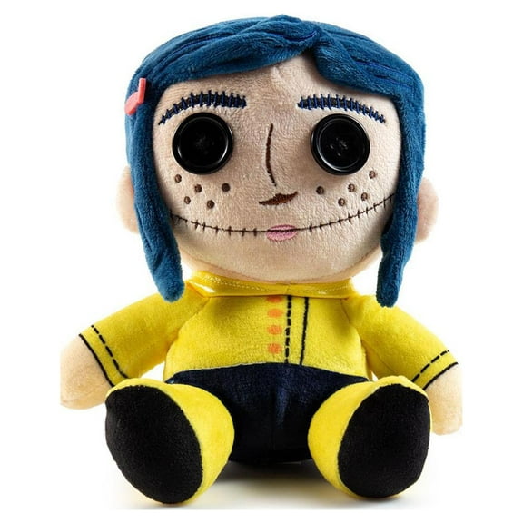 Kidrobot Coraline With Button Eyes Phunny 8 Inch Plush Figure
