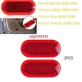 thumbnail image 2 of Scienceny 2 piezas de repuesto para Caddy Polo 6Q0947419 Reflector de luz de advertencia Interior de puerta de plástico Herramientas de reparación de automóviles, 2 of 6