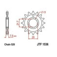 thumbnail image 2 of JT Steel Front Sprocket 15T for Street KAWASAKI ZX600 Ninja ZX-6R 2007-2012, 2 of 4