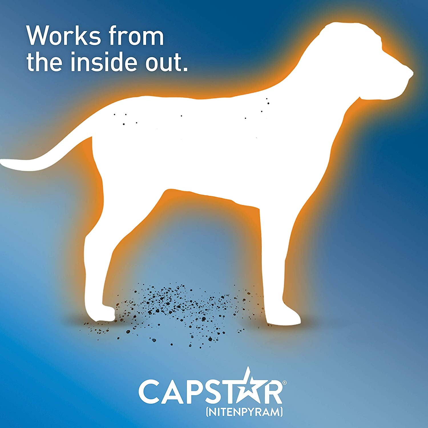 CAPSTAR Pills Fast Acting Oral Flea Medication for Large Dogs over 25 lbs 6 Tablets 57 mg Walmart