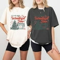 thumbnail image 2 of Festive Holiday Graphic Christmas T-Shirt, Unisex Casual T-Shirt – Adult Sizes S-5XL, Multiple Color Options, Merry Holiday Tee, 2 of 4