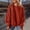Red, variant on Oversized Sweatshirt For Women 2024 Winter Fashionable Loose Fit Plush Thickened Fleece Pullover Vintage Crew Neck Sweatshirts With Pocket Long Sleeve Shirt Purple L