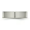 thumbnail image 3 of Titanium 6mm Ring Man Wedding Classic Flat  For Dad Mens  For Him, 3 of 10