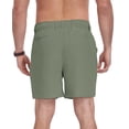 thumbnail image 5 of QDG Men's 7'' Casual Classic Shorts Adjustable Drawstring Waist Comfortable Fit for Daily Wear, 5 of 8