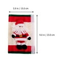 thumbnail image 3 of 2 Pcs Poignées de Réfrigérateur Noël Père Noël Gants de Poignée de Four à Micro-Ondes, 3 of 8