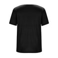thumbnail image 6 of Inverlee Womens Trendy Solid Cowl Neck Shirts Dressy Casual Short Sleeve Tops Summer Lightweight Loose Fit Blouse, 6 of 7
