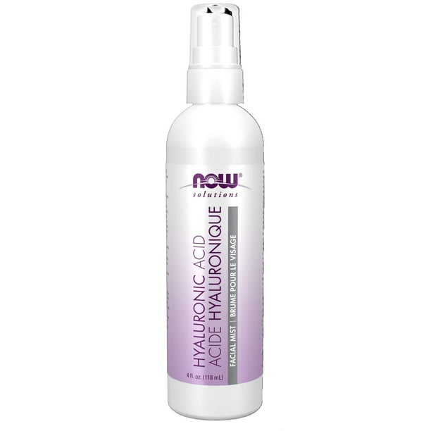 Facial Mist NOW Solutions Hidratación con ácido hialurónico, 120 ml