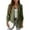 Army Green, variant on Abomasnow Oversized Blazers for women Lightweight Long Sleeve Shawl Lapel Work Office Blazers Fall Open Front Business Jacket Suit