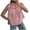 Pink, variant on ABATAB Off the Shoulder Tops for Women Tie Neck Sleeveless Plaid Blouse Loose Camisole Shirts