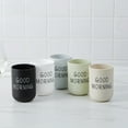 thumbnail image 3 of Yesbay 330ml Good Morning Cup Toothbrush Holder Washing Drinking Bathroom Tooth Mug,Green, 3 of 8