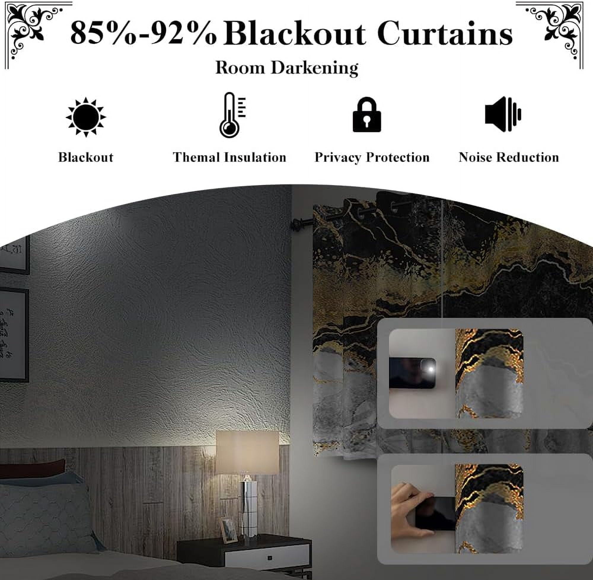 Camo Tree Blackout Curtains for Home Decor,Realistic Forest Camouflage Grommet Thermal Insulated Drapes Darkening Window Curtain for Girls Boy Bedroom Living Room-52"W x 63"L (Pack of 2)