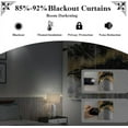 thumbnail image 5 of Lake Blackout Curtains Home Decor,landscape mountains forest river beautiful Rod Pocket Thermal Insulated Drapes Darkening Window Curtain for Girls Boy Bedroom Living Room-42"W x 96"L (Pack of 2), 5 of 7