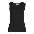 thumbnail image 4 of RealSize Women's Rib Muscle Tank Top, Sizes XS-3XL, 4 of 6