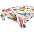 thumbnail image 4 of BZSMCE Square Tablecloth Colorfull Butterfly Pattern Tableclothes, 4 of 9
