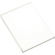 Plymor Clear Acrylic Folder-Style Sign Display Holder / Protector, 2" W x 2.75" H (2 Pack)