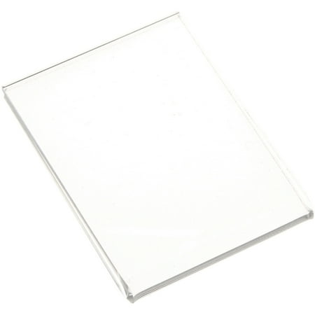 Plymor Clear Acrylic Folder-Style Sign Display Holder / Protector, 2" W x 2.75" H (2 Pack)