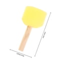 thumbnail image 2 of SWETRACE Durable Wood and Sponge Clay Tools Set for DIY Use Yellow Color Craft Sponges 5pcs, 2 of 6