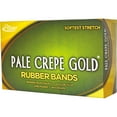 thumbnail image 3 of Alliance Rubber 20845 Pale Crepe Gold Rubber Bands Size #84 3 1/2 x 1/2, 1 lb Box Contains Approx. 240 Bands Crepe Color, 3 of 6