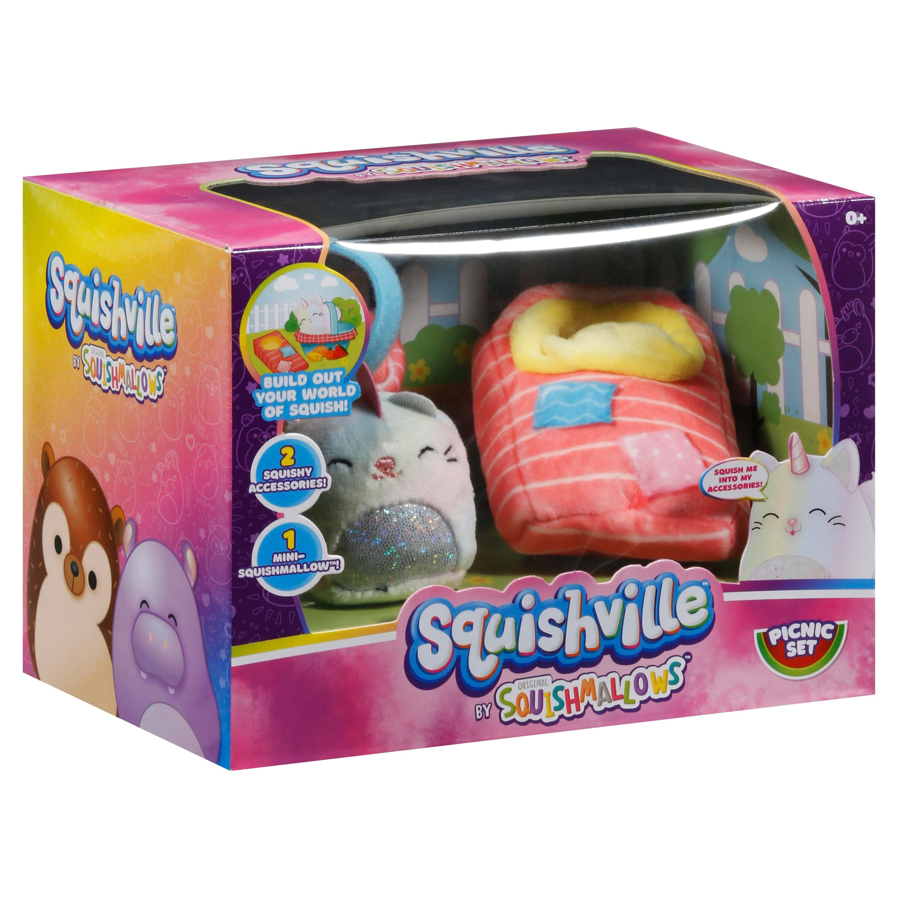 Squishville Large Soft 7 Piece Play Set - Macy's