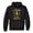 11-Black490, variant on Women's City-Printed Hoodie Retro Urban Daily Travel Hooded Sweatshirt