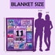 thumbnail image 4 of LHSHID Gifts for 12 Year Old Girl Blanket 12 Year Old Girl Gift Ideas 12th Birthday Gifts for Girls 12 Year Old Girl Gifts for Birthday 12th Birthday Decorations for Girls 30x40in, 4 of 6