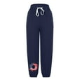 thumbnail image 4 of SnZhen Linen Pants Women Women's Fashion Casual Solid Color Printed Pants Comfortable And Breathable High Waist Drawstring Pocket Pants, 4 of 6