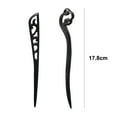 thumbnail image 2 of 2pcs Wooden Hair Pin, Hair Stick, Hair Fork, Hair Accessory, Hairpin ornaments for Women Girls, 2 of 6