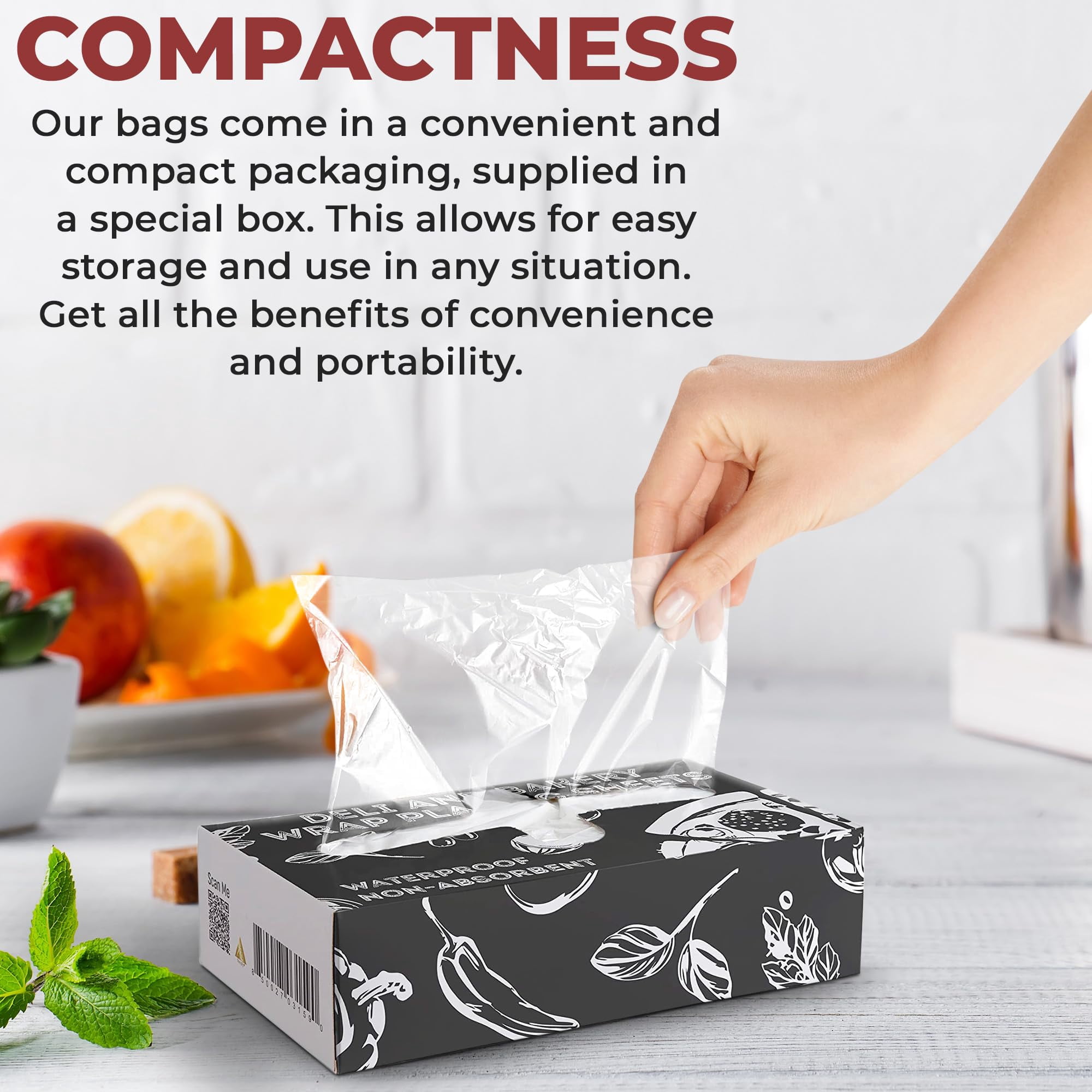 Clear Deli Wrap Plastic Sheets, Pop-Up Pre-Cut Leakproof, 10000 Count, 12 x 10.75 in
