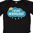thumbnail image 4 of Inktastic Future Meteorologist Boys or Girls Long Sleeve Baby Bodysuit, 4 of 5