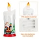 thumbnail image 5 of Advancent Lámpara de de simulación con patrones de muñeco de nieve / Papá Noel Modelado de simulación eléctrica Luz de Atmósfera Iluminación navideña No.2 Advancent HA027483-02, 5 of 6