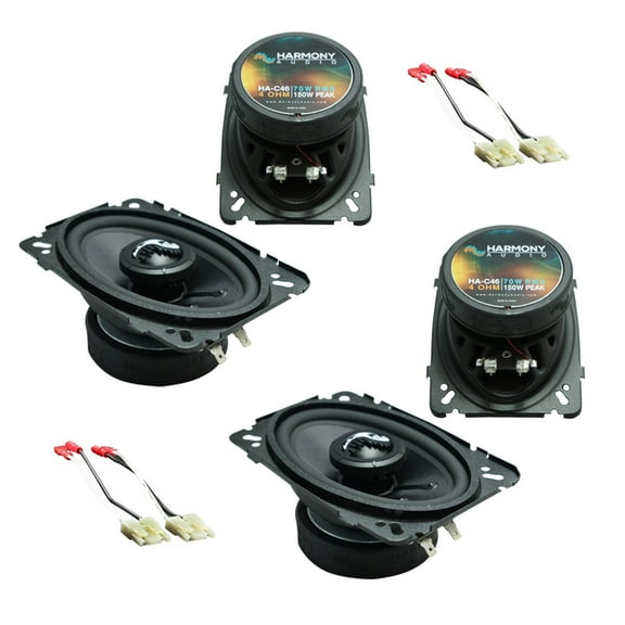 Fits GMC Sierra 1988-1994 Factory Speakers Replacement Harmony (2) C46 Package
