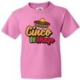 thumbnail image 3 of Inktastic Cinco De Mayo with Sombrero Youth T-Shirt, 3 of 5