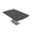 Asian Night w/Silver Base no Electric, variant on 7Ft Arc Rectangle Conference Table Square Metal Base Power And Data