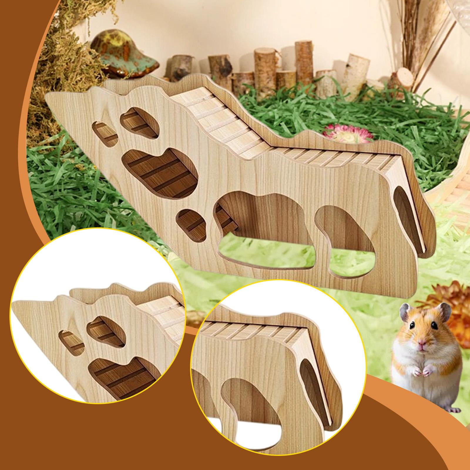 Bvdfgk Hamster House And Habitat, Hiding Hut for Small Animals, Toys, Cage Accessories, Style B